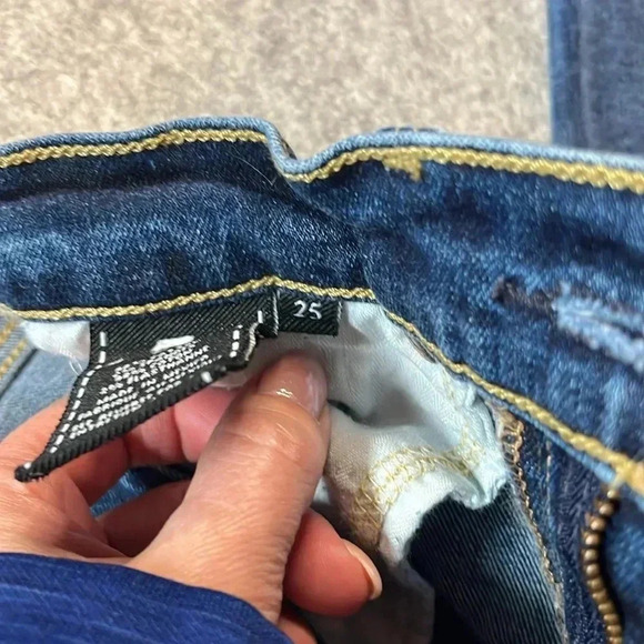 7 for all Mankind, The High Waist Skinny Ankle, 25 - Picture 14 of 14